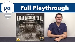 JonGetsGames - Great Western Trail Full Playthrough