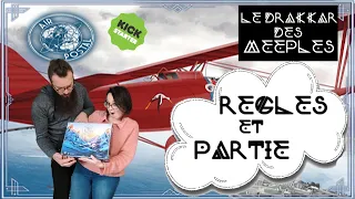 [Règles & Partie 2] AIR POSTAL ( Prototype ) | 3 joueurs | VOD Live