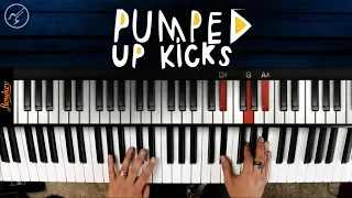 PUMPED UP KICKS - Foster the People PIANO TUTORIAL | Notas Musicales Christianvib