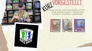 kurzVORGESTELLT: Crime Zoom Reihe (Aurora/Asmodee)