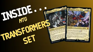 Inside…Magic the Gathering Transformers Set - Optimus Prime! (4K 60fps)