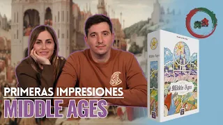 [PRIMERAS IMPRESIONES] MIDDLE AGES - ¡Un bonito juego familiar que NO debe pasar desapercibido!