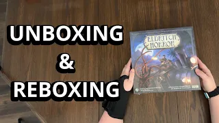 Eldritch Horror - Board Game Unboxing & Reboxing - What's in the Box?