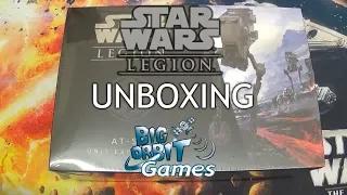 Star Wars Legion - AT-ST Expansion Box Unboxing