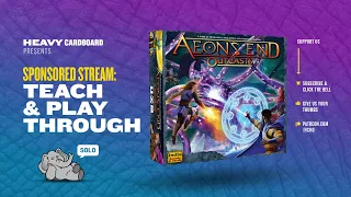 Aeon's End - Outcasts - Solo Teaching & Play-through by Heavy Cardboard