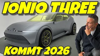HYUNDAI IONIQ 3 (THREE) kommt 2026 in den Handel. #iaamobility