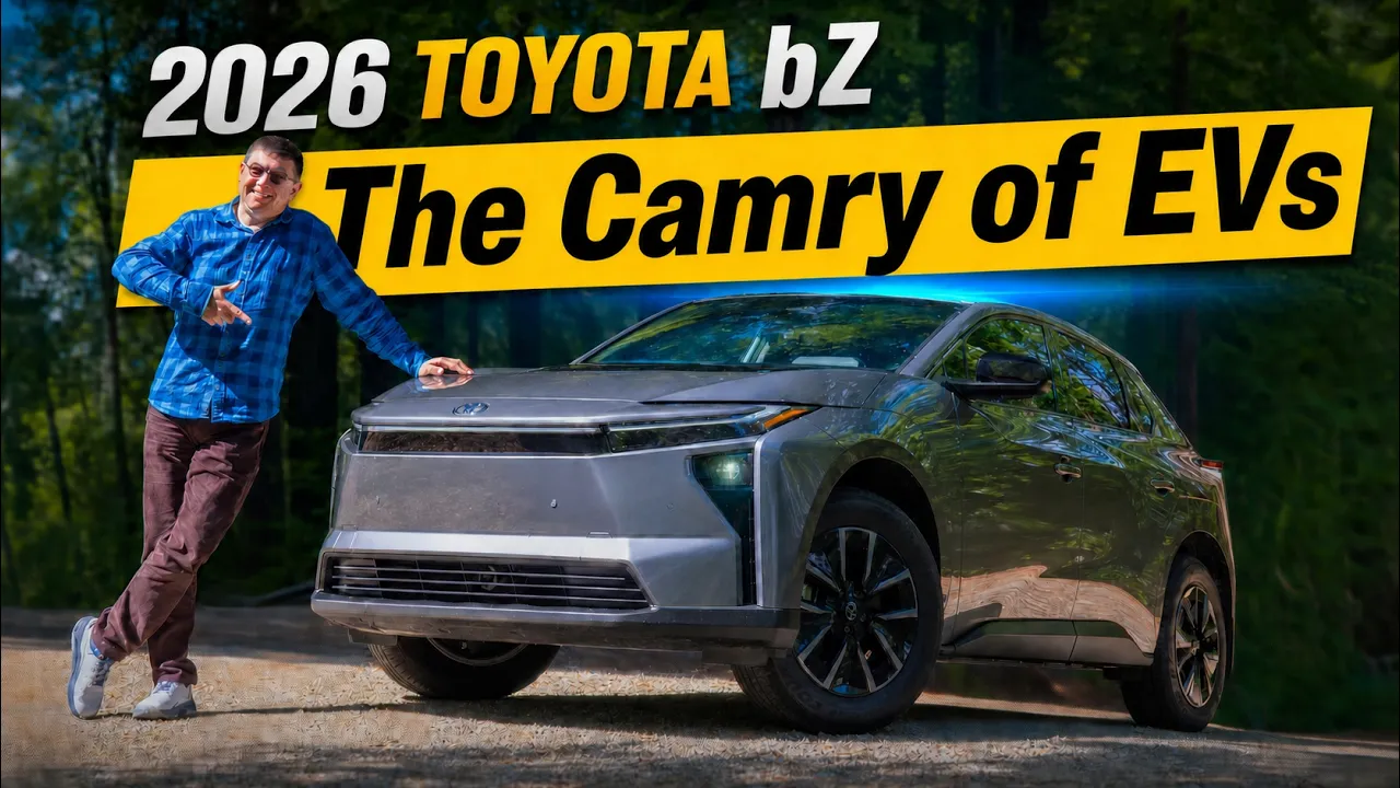 2026 Toyota bZ | The Camry of EVs Is Here — 314 Miles & Under $40K (Or RAV4 of EVs, Take Your Pick)
