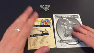 Warhammer Quest - Take a Look - Part 8 - The Warrior Expansions part C