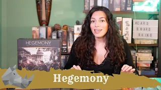 Hegemony Preview | Cardboard Rhino