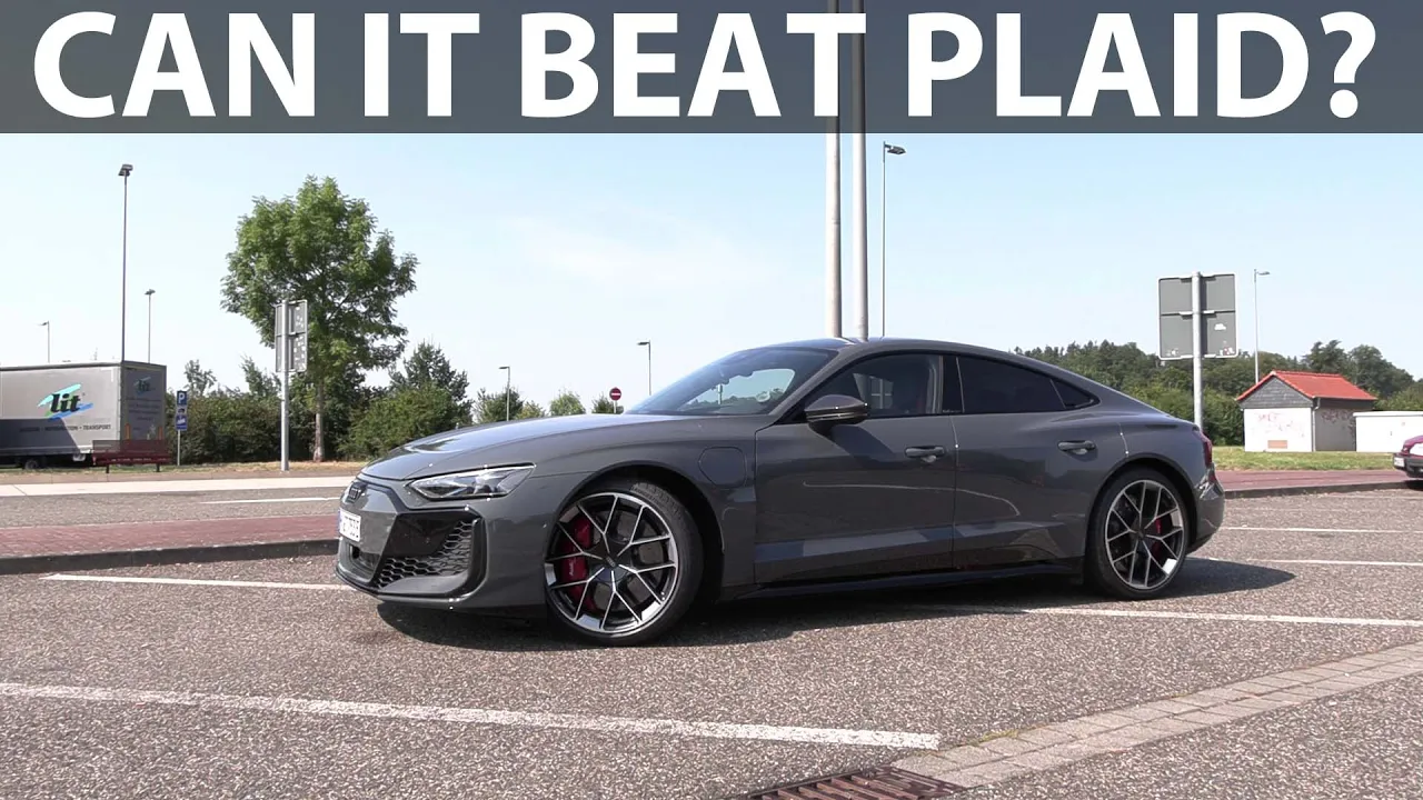 Audi RS e-tron GT Performance 0-250 km/h acceleration test