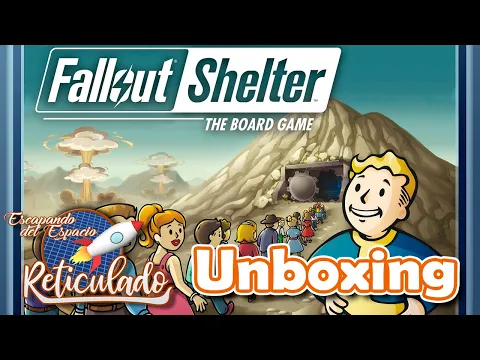 FALLOUT SHELTER [UNBOXING] | Fantasy Flight Games