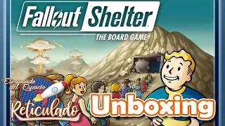 FALLOUT SHELTER [UNBOXING] | Fantasy Flight Games