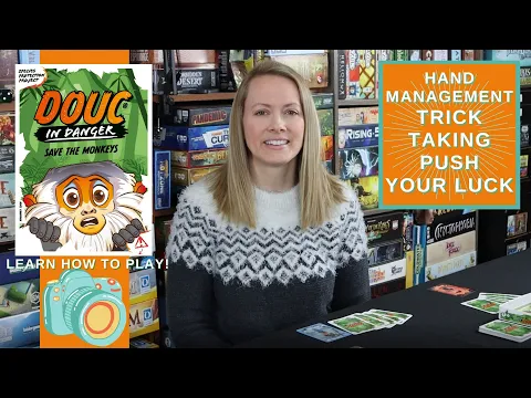 DOUC in Danger | Card Game Preview for Kickstarter Campaign