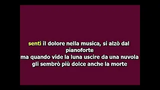 Caruso - Karaoke Version in the style of Lucio Dalla