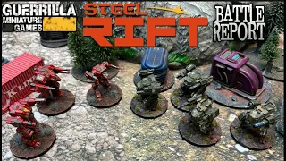 STEEL RIFT Battle Report - Corporates vs. Authority - 100 Tons