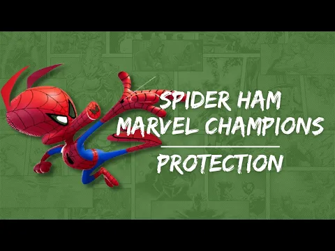 Marvel Champions Hero Spotlight - Spider Ham - Protection Aspect!