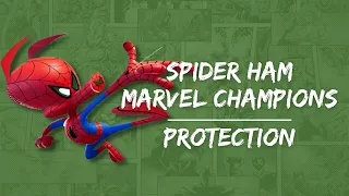 Marvel Champions Hero Spotlight - Spider Ham - Protection Aspect!