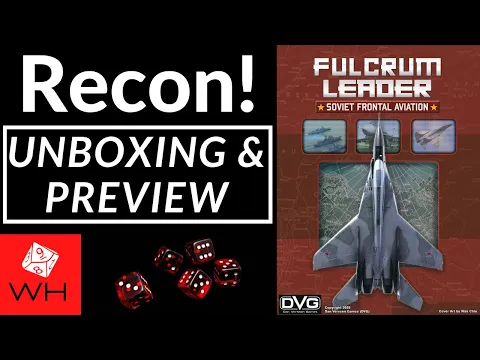 Recon! Fulcrum Leader | Solitaire | Cold War | Preview