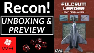 Recon! Fulcrum Leader | Solitaire | Cold War | Preview
