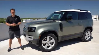 Is the 2021 Land Rover Defender 90 a better 2-door SUV than a new Bronco?