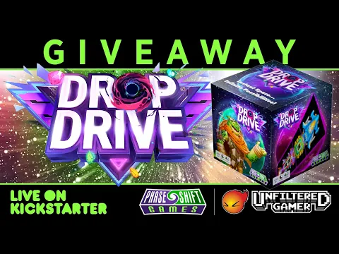 Drop Drive - Board Game Playthrough