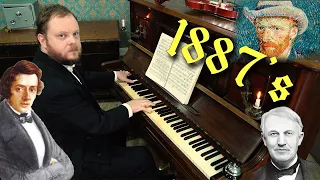 How Chopin Sounds on an old 1887 Piano