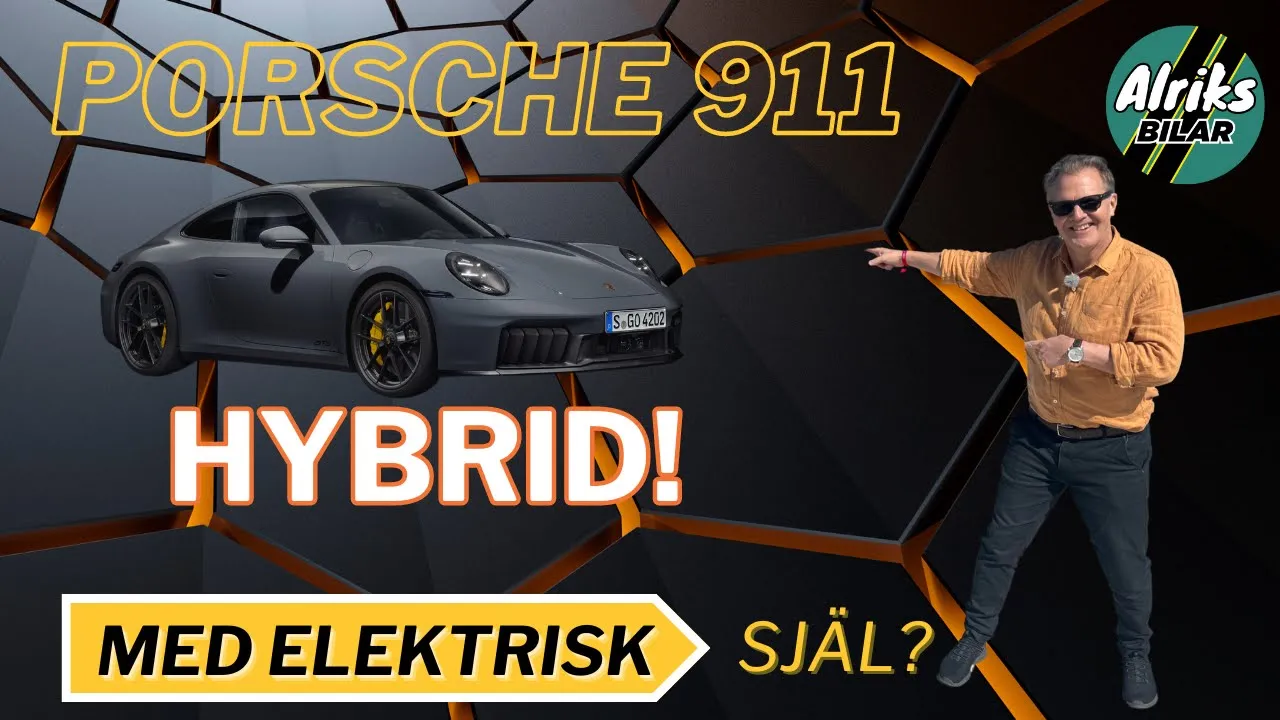 Porsche 911 T-Hybrid – Har den fått en elektrisk själ?