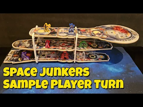 Space Junkers - Sample Game Turn