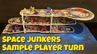 Space Junkers - Sample Game Turn