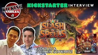 Slash & Spells Boardgame | Kickstarter Interview with Creators Floyd Lu and Stephen Schwartz