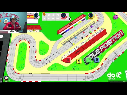 POLE POSITION Partida en tabletopia con el autor (RDJ)