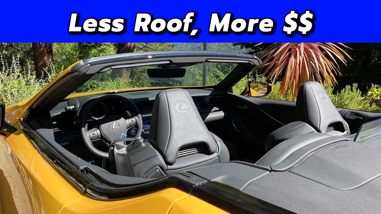 I Take The Topless Lexus Out On The Road | 2021 LC 500 Convertible