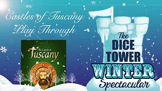 Castles of Tuscany Play Through - Winter Spectacular