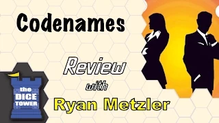 Codenames Review - with Ryan Metzler
