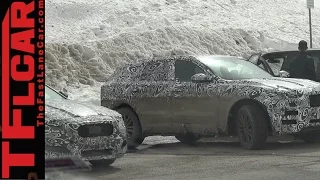 2017 Jaguar F-Pace Spied Testing in the Wild