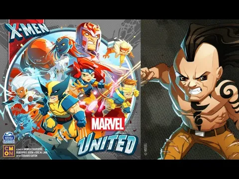 Marvel United Play Through - Daken + Santa Giveaway!