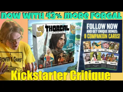 Thorgal: The Board Game - Kickstarter Critique Review