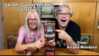 Garrett's Games Reviews Onstage from Arcane Wonders!