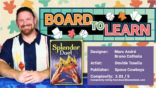 How to Play Splendor Duel