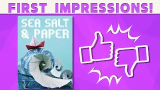 Sea Salt & Paper - First Impression REVIEW!