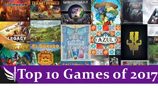 Top 10 Best Board Games of 2017