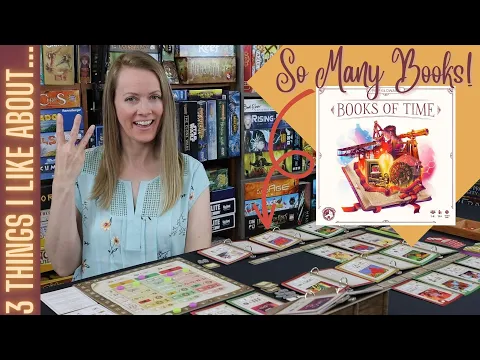 3 Things I Like About BOOKS OF TIME | A Strategy Game for 1-4 Players