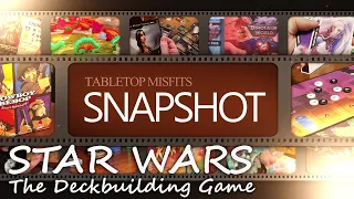 Learn and watch how to play the hot new Star Wars Deckbuilding game!