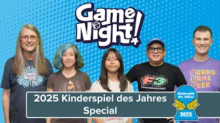 GameNight! 2025 Kinderspiel des Jahres Special