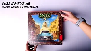 Unboxing Cuba Boardgame