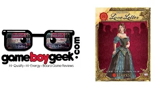 Love Letter Review with the Game Boy Geek