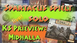 Spartacus´ Spieleabend: Midhalla - Kickstarter Preview