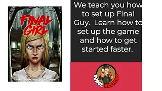 Final Girl How to Set Up the Game by Purge Reviews: We make it easy to set up