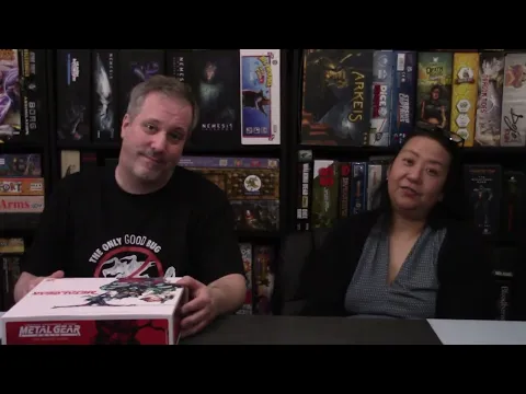 Metal Gear Solid The Board Game by CMON Unboxing