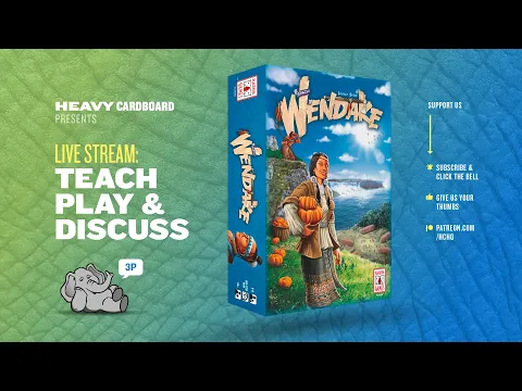 Wendake - 3p Teaching, Play-through, & Roundtable Discussion by Heavy Cardboard